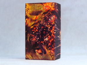 Stabilized Maple Burl Wood Mod Block